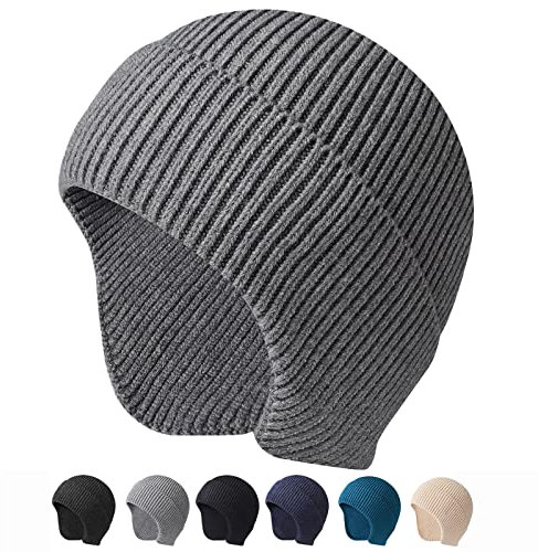 Arcweg Wintermütze Herren Weich Warm Strickmütze Beanie Mütze Atmungsaktiv Mütze für Damen und Herren Unisex Outdoor