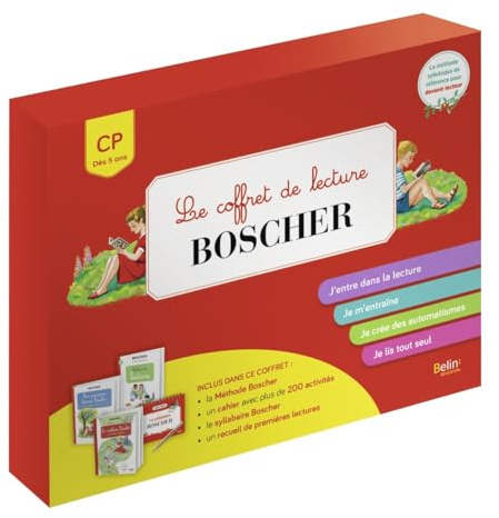 Le coffret de lecture boscher: Avec La méthode Boscher ; un cahier avec plus de 200 activités, Le syllabaire Boscher, Mes premières lectures Boscher