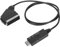 Câble HDMI vers Péritel, Adaptateur Convertisseur pour Téléviseurs, Magnétoscopes VHS et Enregistreurs DVD