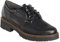 PITILLOS 5378 Zapato DE Piel con Cordones Mujer Negro 36