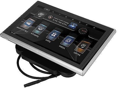 Moniteur d'appuie-tête, Lecteur vidéo d'appuie-tête de Voiture, Lecteur vidéo d'appuie-tête de Voiture 9 Pouces HD 1920 X 1200 écran Tactile supportant Bluetooth 2G 32G ROM pour Android 9.0