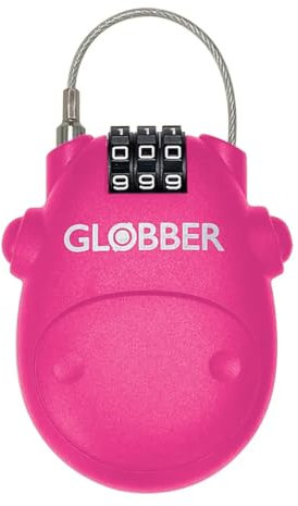 GLOBBER Lock Padlock Security Clasp 532-110 Verrouillage de sécurité, Sport, Bleu (Bleu), Taille unique