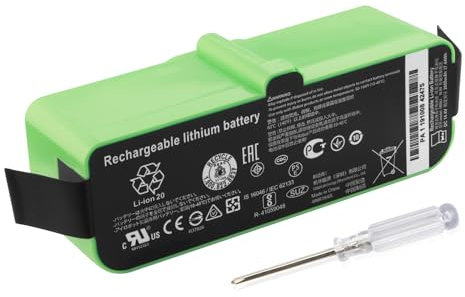 ANTIEE Vacuum Cleaner Ersatz Batterie pour Roomba 681, 685, 677, 691, 690, 680, 696, 695 Total Clean Staubsauger 14.4V 2600mAh