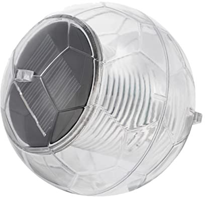 Sosoport 2st Schwimmende Lichter Schwebendes Solarlicht Schwimmende Pool-solarleuchten Solar-led-poolbeleuchtung Solarlampe Im Freien Schwimmende Teichlampe Solarkugellicht Weiß Acryl