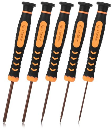 Juego de destornilladores Phillips con puntas magnéticas, kit de herramientas de reparación, destornillador Phillips, reparación de gafas, destornillador de precisión