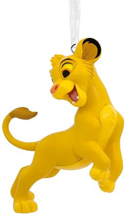 Hallmark Simba the Lion Ornament, The Lion King Tree Decoration, Disney Hanging Ornament, Hanging Ornament, Gifts for Christmas
