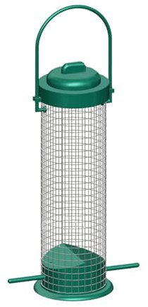 Proof Vogelfutterhörnchen – starker verzinkter Metallkäfig | Jayne | Anziehen Wilder Vögel, EIN Blumenkastenaufhänger, schreckt Eichhörnchen ab
