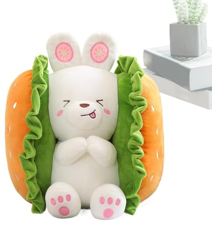 Luxus Hundepuppe, Tierkissen - Hund Tier Hamburger Puppe Pappe Puppe kombiniert Sofa Diener Tier Tier für Sofa Tier Umarmung