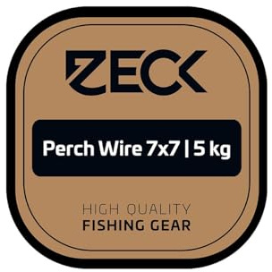 ZECK 7x7 Steel Wire Raubfischvorfach – Weiches Stahlvorfach für Raubfischangeln