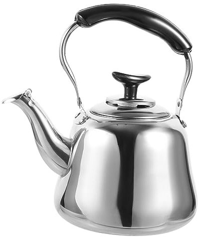 BESPORTBLE Mingyin Water Kettle Stainless Steel Whistling Teakettle Boil Water Kettle Home Teakettle Filter