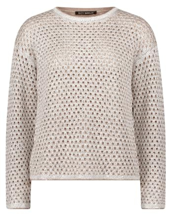 Betty Barclay Damen Strickpullover mit Lochmuster