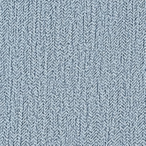 Self Adhesive Wallpaper Blue Grasscloth, 40 x 500 cm Peel and Stick Wallpaper Texture Blue Herringbone Fabric Wall paper Self Adhesive Furniture Covering for Living Room,Bathroom,Cabinets,Kitchen