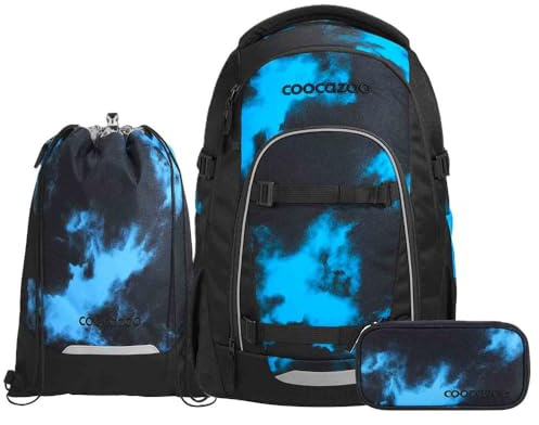 Coocazoo Mate Schulrucksack Set 3tlg. inkl Sportbeutel (Mystic Clouds)