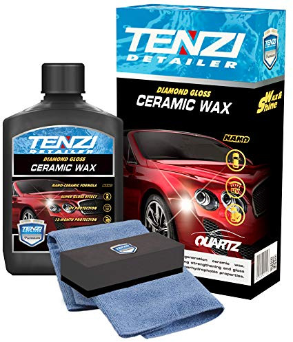 Keramik-Wachs-Autolackschutz von Tenzi inkl. Mikrofasertuch und Applikator