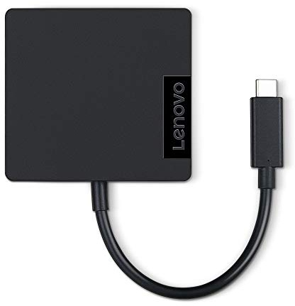 Lenovo USB-C Travel Hub, VGA, HDMI, Ethernet Wired Network and USB Device GX90M61237