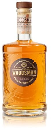 WOODSMAN - Blended Whisky Écossais - 40% Alcool - Origine : Écosse - Bouteille 70 cl