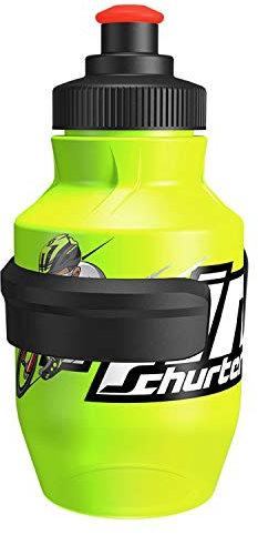 Syncros Kids Kinder Fahrrad Trinkflasche 0.3l gelb + Halter