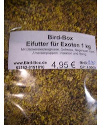 Bird-Box Eifutter für Exoten Inhalt 5 kg