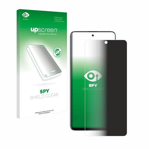 upscreen Anti-Spy Blickschutzfolie für Samsung Galaxy A51 5G / A51 Made in Germany, Privacy Screen Displayschutz-Folie [Sichtschutz, Blaulichtfilter]