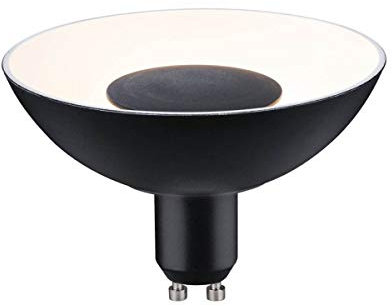 Paulmann LED Reflektor GU10 Silber/Weiß, 3-Stufen dimmbar per Wandschalter, Ø 100 mm, 4,9W, 360 lm, Warmweiß (3000 K), QPAR, perfekt für URail Spots