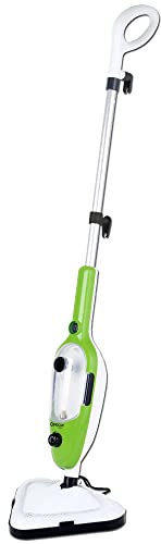 Cenocco injecteur extracteur-Aspirateur électrique-Nettoyeur Sol-Balai Vapeur Multifonctions 1300W Vert CC9074-GRN