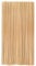 MCE-Commerce Lot de 100 baguettes rondes en bois de hêtre naturel, Ø 4 mm, longueur 50 cm, modélisme, bricolage, Ø 4 mm x 50 cm