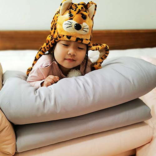 iMongol 100% Pure Organic Superfine Camel Wool Down Hair Filled-in Hand Stitched Duvet Quilt Comforter Blanket,600 Thread Counts Pure Cotton Cover (King Size 225x220cm,5kg Camel Wool Fillied in)