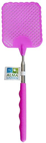 King of Trade 1 Alma Garden Fliegenklatsche Teleskop 25-55 cm Pink