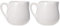 2pcs Lattiera Piccola Bricco Latte Mini Milk Jug Kitchen Sauce Cup Sauce Jugs Ceramic Creamer With Handle