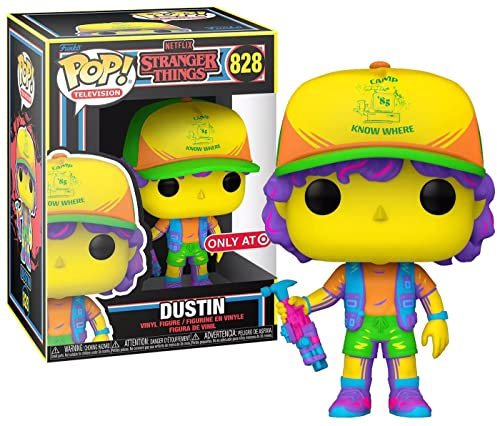 Funko Pop! Dustin (Black Light) - Stranger Things