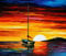 AveJoys Wooden Jigsaw Puzzles for Adults 1000 Piece Sunset and Boat 20.5 x 15 Inch Jigsaw Puzzles for Adults Educational Game Challenge Toy 1000 Pieces Wooden Puzzle for Adult