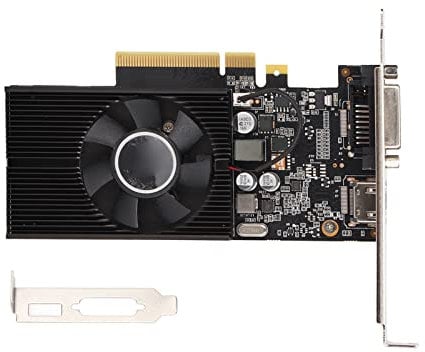 GT 1030 Graphics Card, 4GB 1380MHz 64 Bit DDR4 Gaming Graphics Card with Auto Heat Sink, Desktop Computer Accessories (PH-GT 1030-4G) Plug and Play/HDML/DVI-D