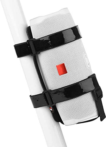 TXEsign Tragbare Fahrrad-Lautsprecherhalterung – kompatibel mit JBL Charge 4/5/Flip 5/6, wasserdichte verstellbare Lautsprecherbandhalterung für Golfwagen, Roller, UTV, Boot