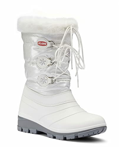 OLANG SCARPE DOPOSCI STIVALI STIVALE DONNA PATTY ICE BIANCO ORIGINALE AI 2023 Taglia 37 Colore Bianco