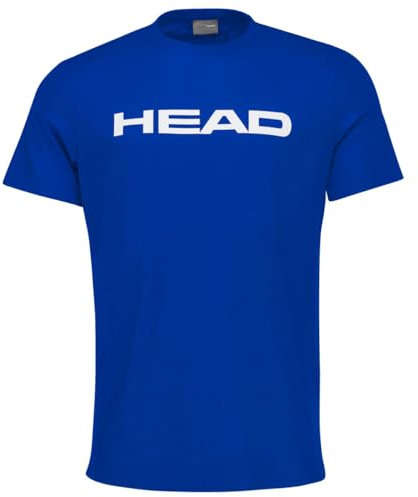Head Club Basic T-Shirt Herren, Royalblau, XL
