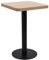 vidaXL Bistrotisch für 2 Personen Bartisch Bartresen Stehtisch Esstisch Tisch Tresentisch Küchentisch Partytisch Hellbraun 50x50cm MDF