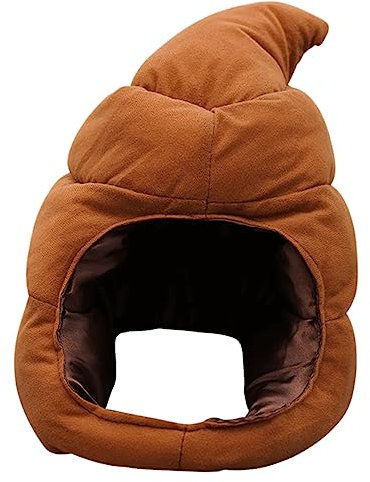 TOYANDONA Party Cosplay Hut Lustiger Poop Hut Für Erwachsene Karneval Halloween Fotorequisiten Leicht Bequem Für Kostümpartys Und Kreative Outfits