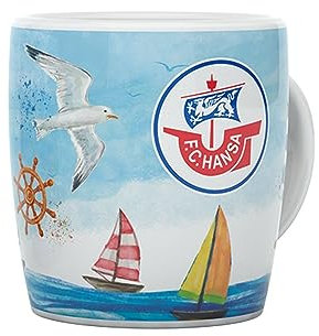 FC Hansa Rostock Tasse Becher Kaffeetasse ** Ostseeküste **