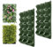 CEIEVER Vertikale Pflanzenwand Blumentöpfe Vertikaler Garten Pflanzenwand Platzsparende Pflanzenwand Hängende vertikale Wand Pflanze für Hof Garten Balkon Home Decoration