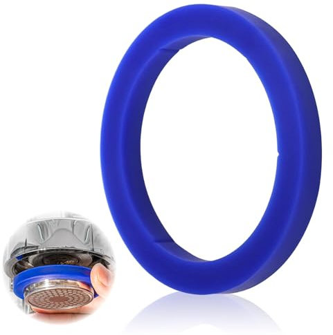 Junta de Culata de Silicona E61 (azul) ø 73 x ø 57 x 8,5 mm - Accesorio de para Cafeteras Espresso con Grupo de Preparación E61 - Silicona de Grado Alimenticio sin BPA