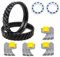 Tefola 2 Chenilles de Pneus R0526100, 2 Roulements de Moteur R0527000, 4 Brosses à Récurer Centrifuges pour récurer Le Sol R0714400, Pièces de Rechange pour Robot Nettoyeur Piscine Zodiac Mx6 Mx8