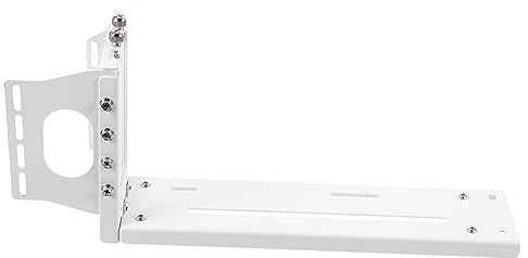 Vertikale Gpu Halterung 5 Pcie Schlitze aus Verzinktem Blech für Gehäuse | Gpu Halterung Vertikal, Rechtwinklige Gpu Halterung, Weiß, Große Gehäuse Geeignet
