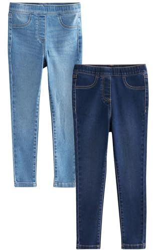 NEXT Mädchen Jeggings, 2er-Pack