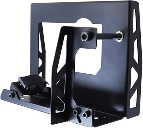 Handhobel, Holzhobel, Holzrasierer, Klapphobelständer, umgedrehte Halterung for Elektrohobel, Hobelstütze for die Holzbearbeitung, praktischer Werkzeugständer zur Klappmontage for den Haushalt, schwar