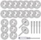 Diamond Cutting Disc Cutter 20Pcs for Dremel Rotary Tool 545 Metal Cutting Wheel Cut Off Discs with 3mm Mandrel for Stone Tile Glass Cutting