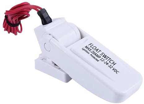 Interrupteur De Commande De Flotteur - Bouton De Pompe À Cale D'activation Automatique, Déclencheur De Pompe 12V Étanche | Capteur De Bouton De Flotteur, Interrupteur De Pompe À Cale Fiable Pour
