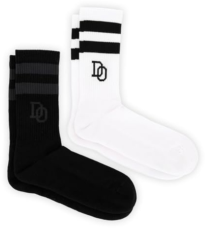 Dortmund Borussia BVB Lifestyle College Socken Socks 2er Pack (DE/NL/SE/PL, Numerisch, 43, 46, Regular, Regular, college)