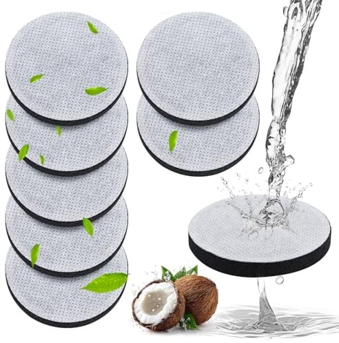8 Filtri Per L'Acqua Microdisc Compatibili con Brita Fill & Go
