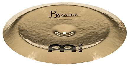 Meinl Cymbals Byzance Brillant Heavy Hammered China 20 Zoll (Video) Schlagzeug Becken (50,80cm) B20 Bronze, Brilliantes Finish (B20HHCH-B)