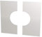 Ø 200 mm Jeremias DW FU Wand-/ und Deckenblende zweiteilig 0°